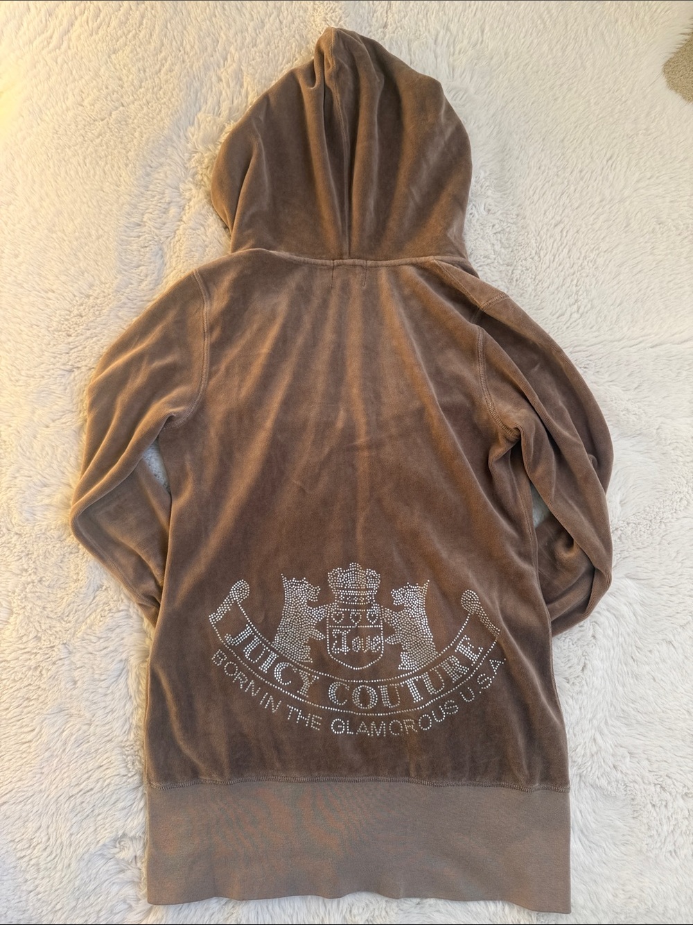Juicy Couture Velour Zip Hoodie
